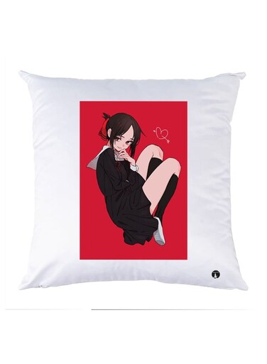 Printed Decorative Pillow Multicolour 30x30cm