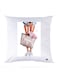 Printed Pillow Case polyester White 30x30cm