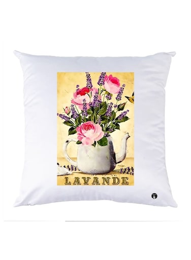 Printed Pillow polyester Multicolour 30x30cm
