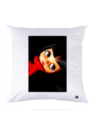 Printed Decorative Pillow Multicolour 30x30cm