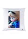 Printed Pillow Case polyester White 30x30cm