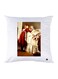 Printed Pillow polyester White 30x30cm