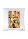 Printed Pillow Case polyester White 30x30cm