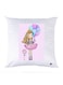 Printed Pillow Polyester White 30x30cm