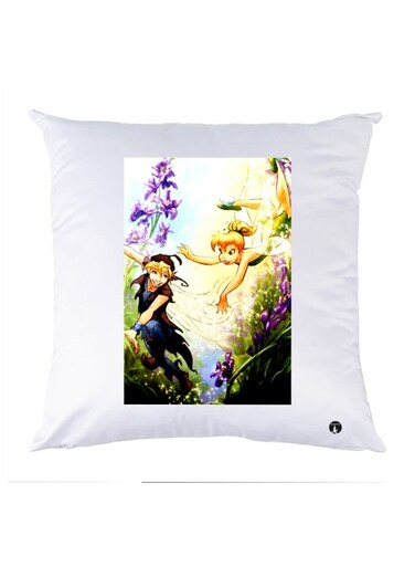 Printed Decorative Pillow Multicolour 30x30cm
