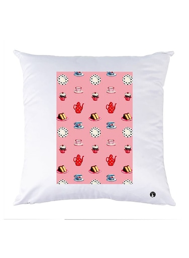 Printed Pillow Case Polyester White