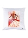 Printed Pillow Polyester White 30x30cm
