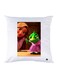 Printed Pillow polyester White 30x30cm