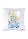 Printed Pillow Case polyester White 30x30cm