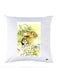 Printed Pillow Case polyester White 30x30cm
