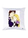 Printed Pillow Case polyester White 30x30cm