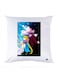 Printed Pillow Case polyester White 30x30cm