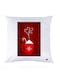Printed Pillow Case Polyester White 30x30cm