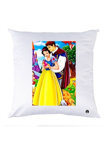 Printed Decorative Pillow Multicolour 30x30cm