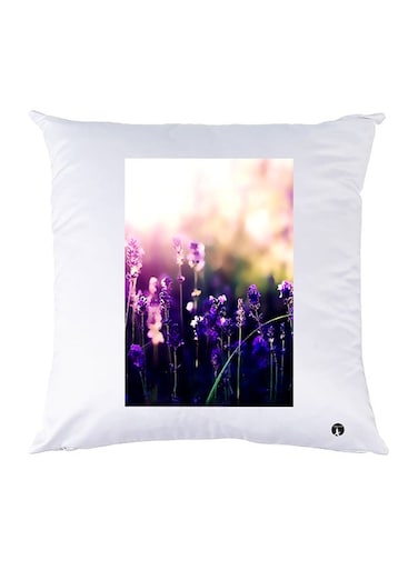 Printed Pillow Case polyester White 30x30cm