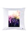 Printed Pillow Case polyester White 30x30cm