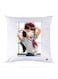 Printed Pillow Case polyester White 30x30cm