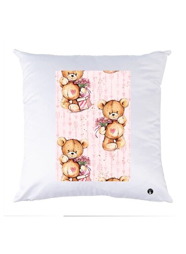 Printed Pillow polyester Multicolour 30x30cm