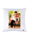 Printed Pillow Case polyester White 30x30cm