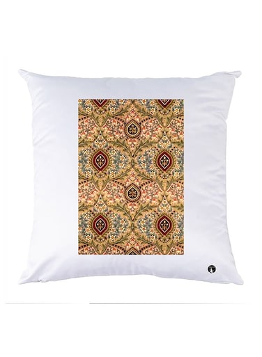 Printed Pillow Case polyester White 30x30cm