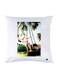 Printed Pillow polyester White 30x30cm