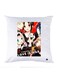 Printed Pillow Case polyester White 30x30cm