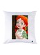 Printed Pillow Case polyester White 30x30cm