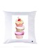 Printed Pillow polyester White 30x30cm