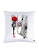 Printed Pillow polyester White 30x30cm