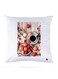Printed Pillow Case polyester White 30x30cm