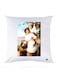 Printed Pillow Case polyester White 30x30cm