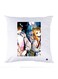 Printed Pillow Case polyester White 30x30cm