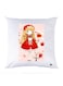 Printed Pillow Case polyester White 30x30cm
