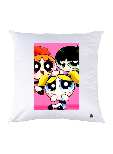 Printed Decorative Pillow Multicolour 30x30cm