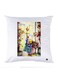 Printed Pillow polyester White 30x30cm