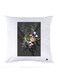 Printed Pillow Case polyester White 30x30cm