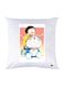 Printed Pillow polyester White 30x30cm