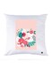 Printed Pillow Case polyester White 30x30cm