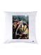 Printed Pillow Polyester White 30x30cm