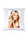Printed Pillow polyester White 30x30cm