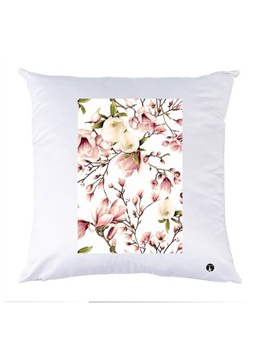 Printed Pillow Case polyester White 30x30cm