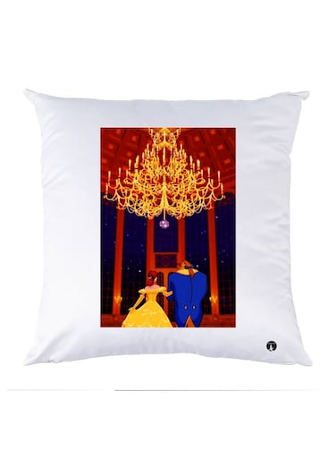 Printed Decorative Pillow Multicolour 30x30cm