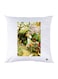 Printed Pillow polyester White 30x30cm