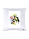 Printed Pillow Case polyester White 30x30cm