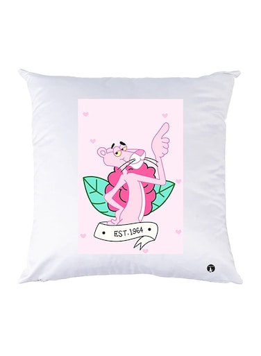 Printed Pillow Case polyester White 30x30cm
