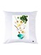 Printed Pillow Case polyester White 30x30cm