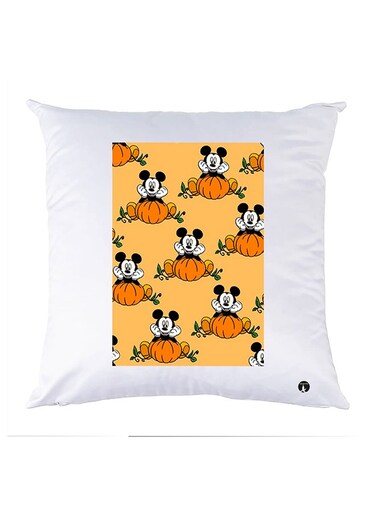 Printed Pillow Case polyester White 30x30cm
