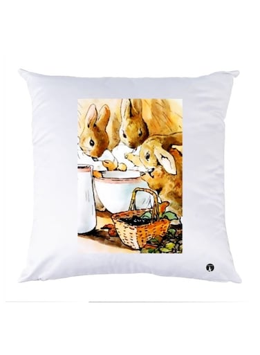 Printed Pillow polyester Multicolour 30x30cm