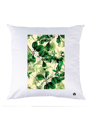 Printed Pillow Case polyester White 30x30cm