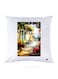 Printed Pillow Case polyester White 30x30cm
